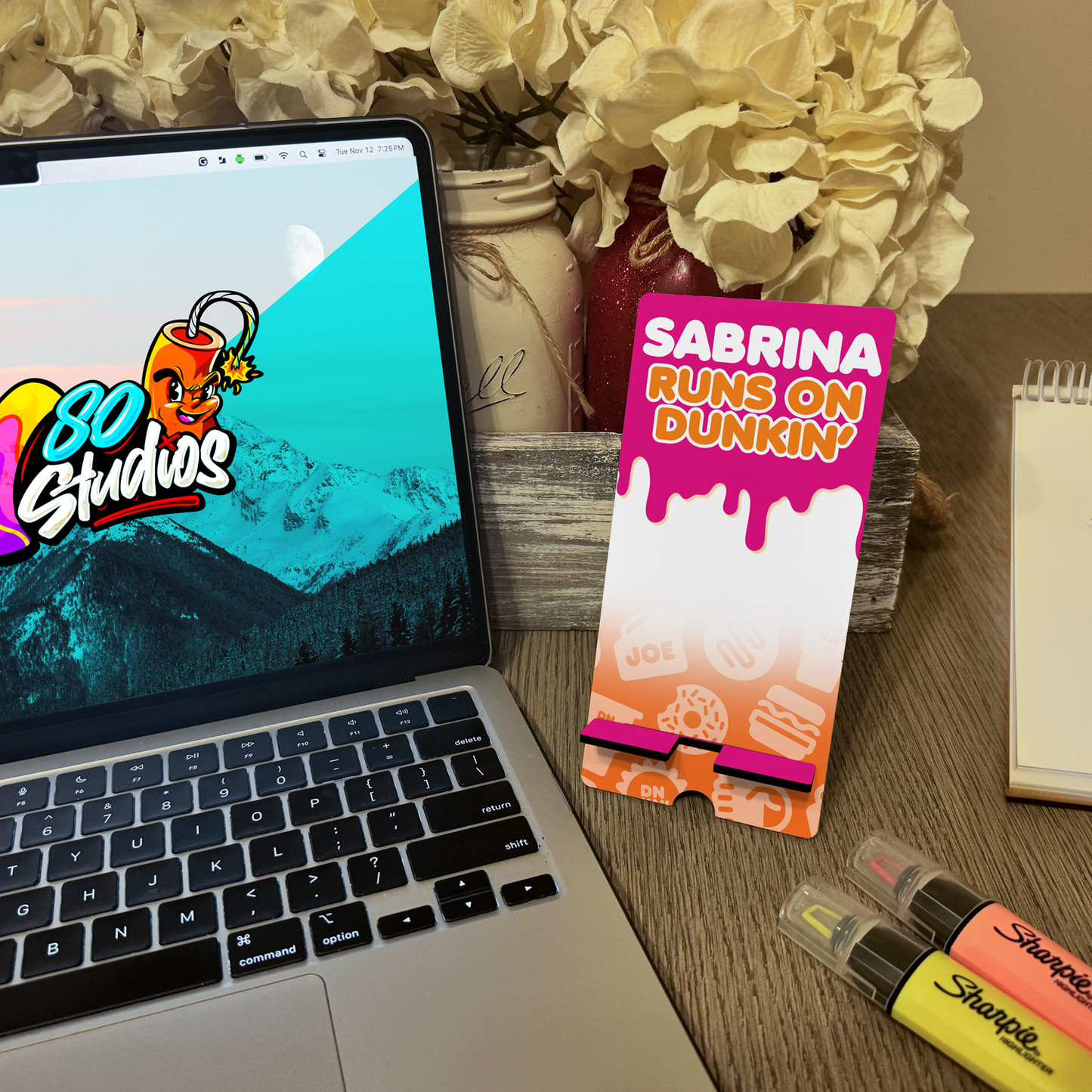 Phone Stand - Dunkin Donuts